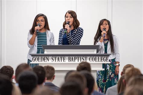 golden state baptist college choir